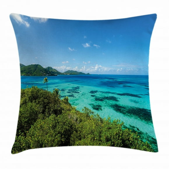 Ocean Wave Sunny Beach Surfing Gifts Getaway Vacation Seashell Sea Foam Blue Teal Tropical Ocean Throw Pillow 16x16 Multicolor Ocean Wave Sunny Beach Surfing Gifts Getaway Vacation Seashell Sea Foam Blue Teal Tropical Ocean Throw Pillow 16x16 Multicolor